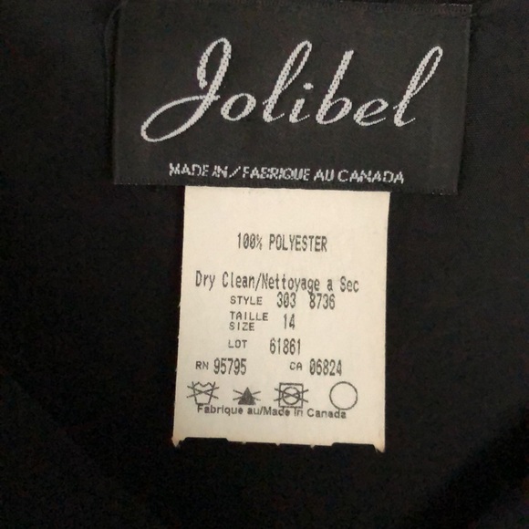 Black dress with sheer bottom & sleeves - Picture 5 of 5